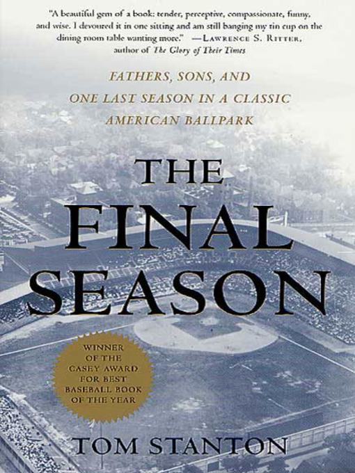 Title details for The Final Season by Tom Stanton - Wait list